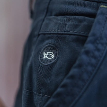 Billybelt - Bermuda First Horizon - 100% coton Bio - Bleu marine