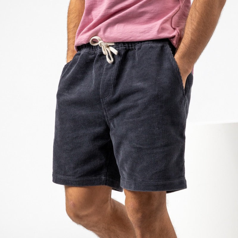 Billybelt - Short en velours Beach Horizon - Anthracite