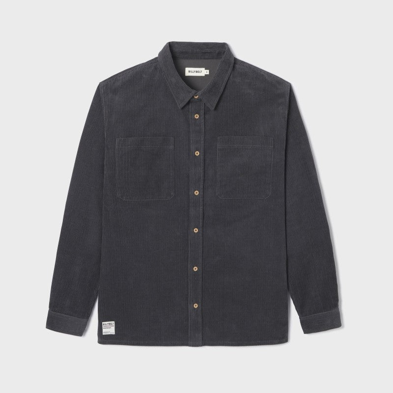 Billybelt -Surchemise oversize en velours - Anthracite