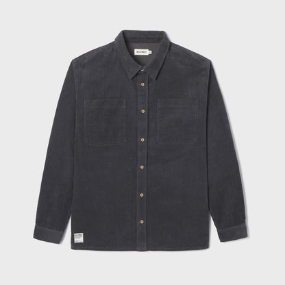 Billybelt -Surchemise oversize en velours - Anthracite