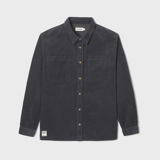Billybelt -Surchemise oversize en velours - Anthracite