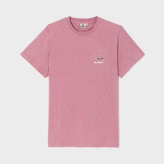 Billybelt - T-shirt surfer imprimé - 100% coton Bio - Rose