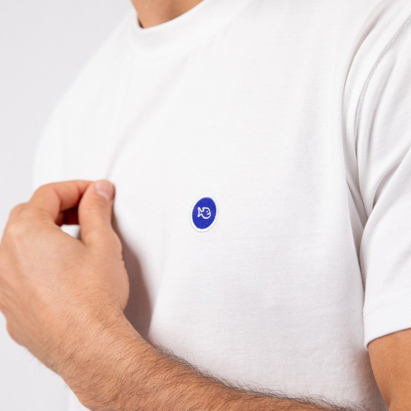 Billybelt - T-shirt surfer imprimé - 100% coton Bio - Blanc