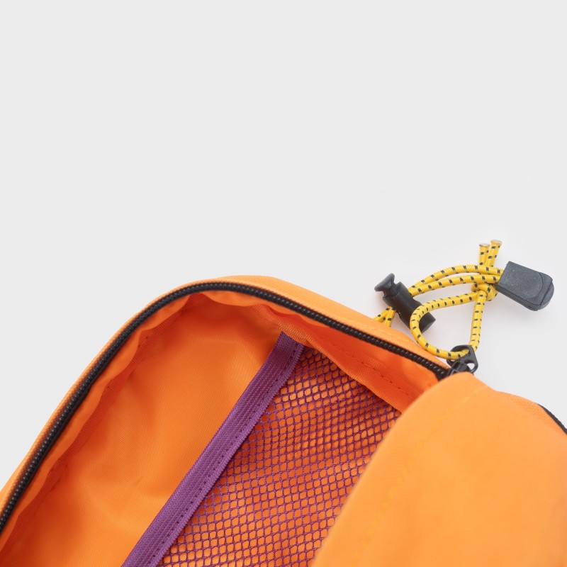 Billybelt - Trousse de toilette - 100% recyclée - Orange et taupe