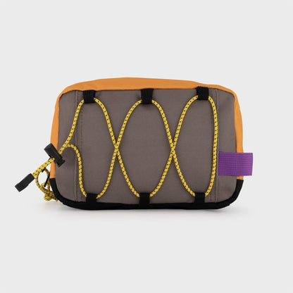 Billybelt - Trousse de toilette - 100% recyclée - Orange et taupe