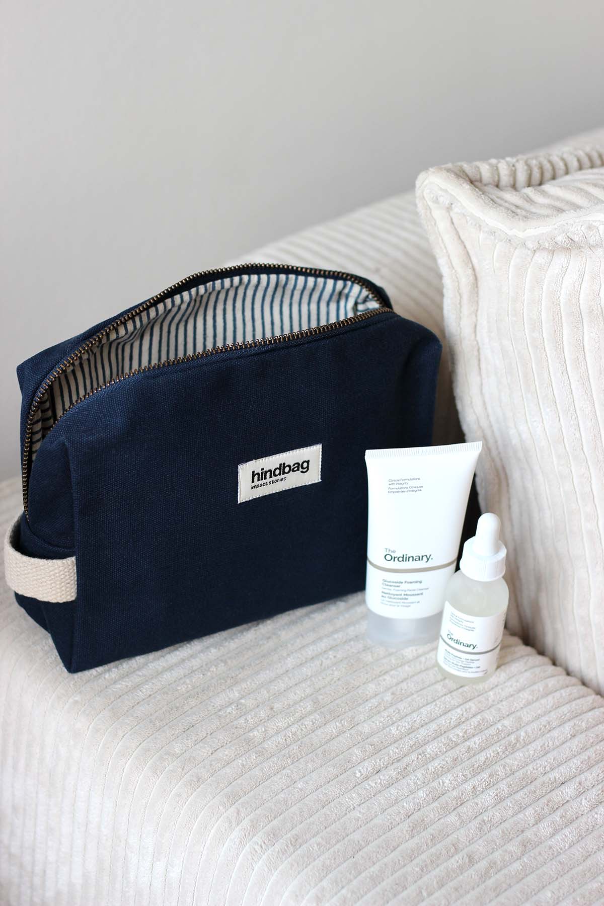 Hindbag - Trousse de toilette Léon - Bleu marine