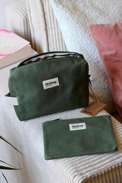 Hindbag - Trousse de toilette Léon - Olive